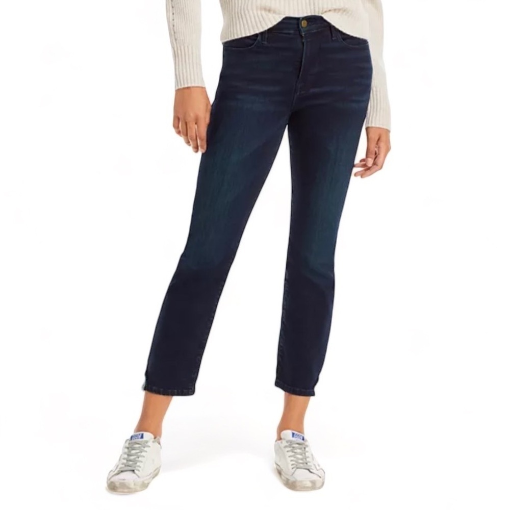 FRAME Le High Straight Leg Jeans in Porter Chew Women's 23 NWT